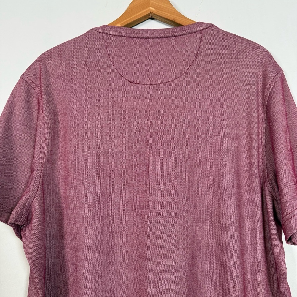 Tasso Elba Supima Cotton Short Sleeve Tee, Size L View 5